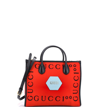 Gucci Tote Embroidered Felt Small