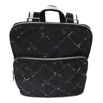 Chanel Nylon Travel Backpack Black