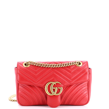 Gucci Gg Marmont Flap Bag Matelasse