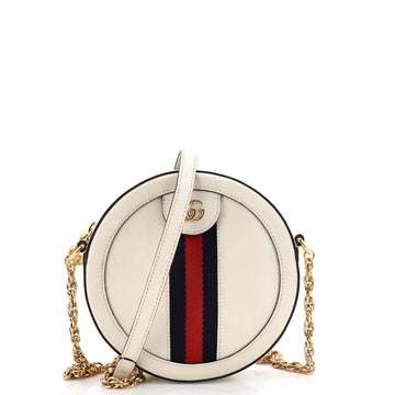 Gucci Ophidia Round Shoulder Bag Leather