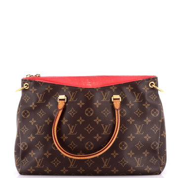 Louis Vuitton Pallas Tote Canvas With