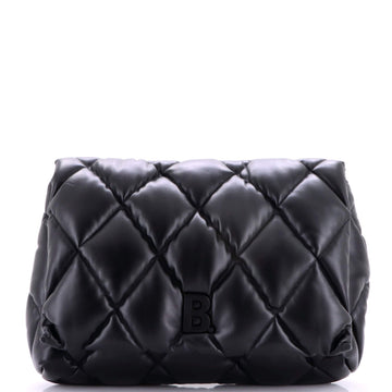 Balenciaga Touch Clutch Quilted Puffy