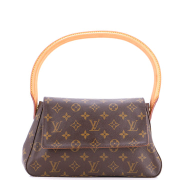 Louis Vuitton Looping Handbag Canvas