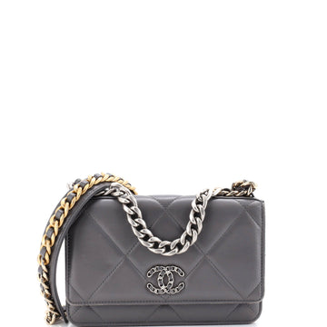 Chanel 19 Wallet On Chain Quilted