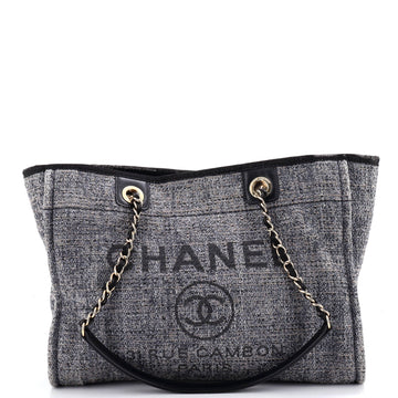 Chanel Deauville Tote Raffia With