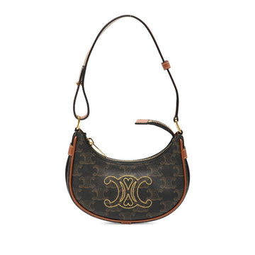 Celine Ava Bag Triomphe Coated Canvas