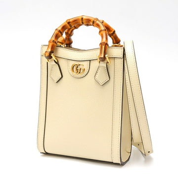 Gucci Diana Nm Bamboo Handle Tote