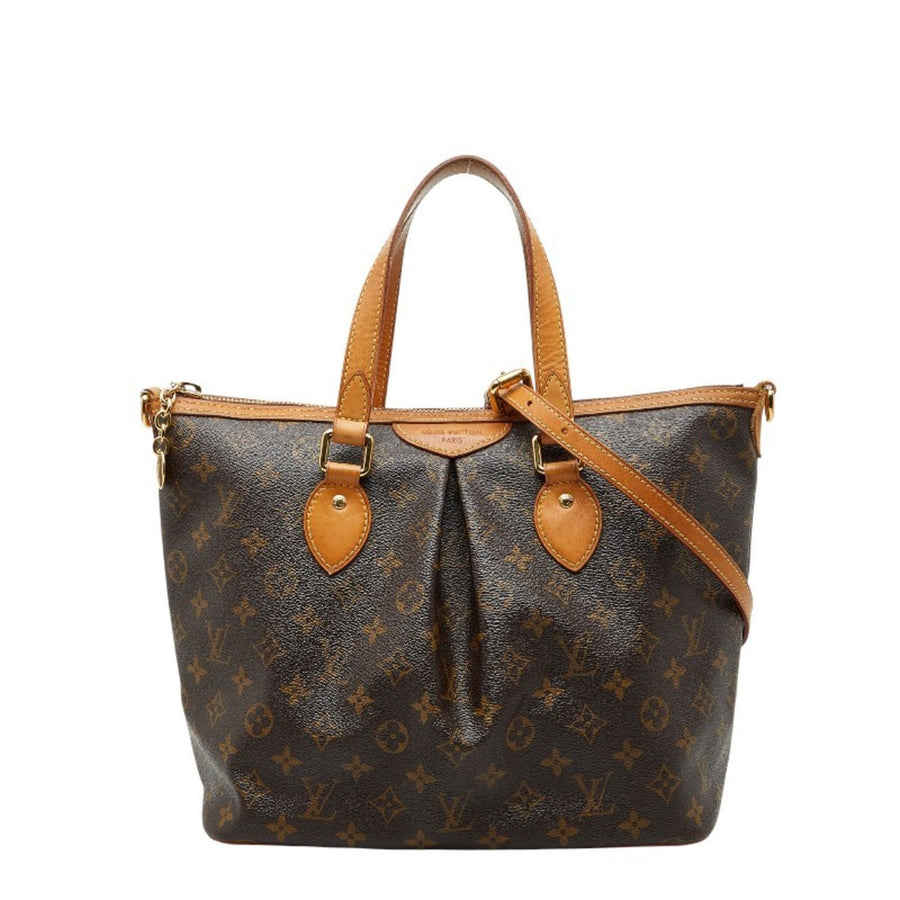 Louis Vuitton Palermo Handbag Canvas Pm