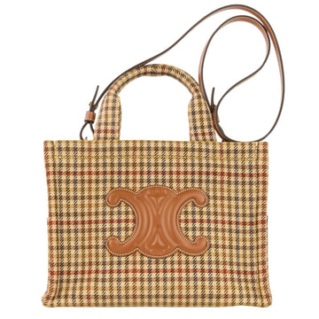 Celine Cabas Thais Tote Tweed Small