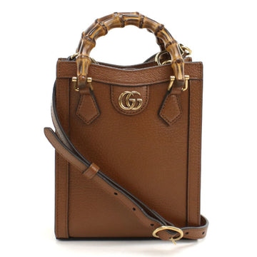 Gucci Diana Nm Bamboo Handle Tote