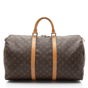 Louis Vuitton Keepall Bag Canvas 50