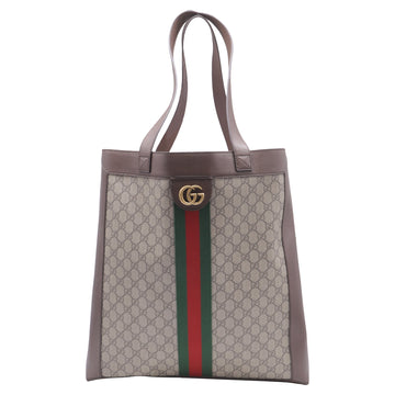 Gucci Ophidia Soft Open Tote Gg Coated