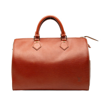 Louis Vuitton Speedy Handbag Epi Leather