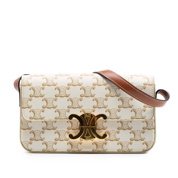 Celine Triomphe East-West Shoulder Bag