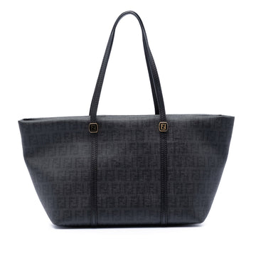 Fendi Roll Tote Zucca Coated Canvas