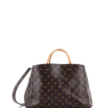 Louis Vuitton Montaigne Handbag Canvas