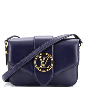 Louis Vuitton Lv Pont 9 Bag Leather
