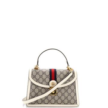 Gucci Ophidia Flap Top Handle Bag Gg