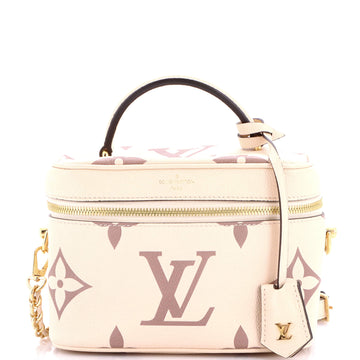 Louis Vuitton Vanity Handbag Bicolor