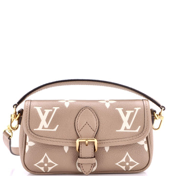 Louis Vuitton Diane Nm Handbag Bicolor