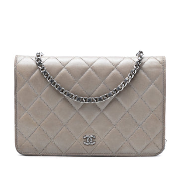 Chanel Pearl Strap Wallet On Chain