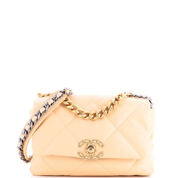 Chanel 19 Flap Bag Quilted Leather