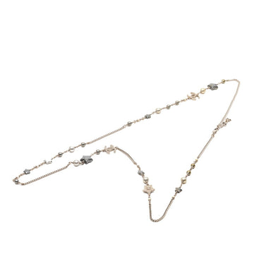 Chanel Cc Logo Star Pendant Necklace