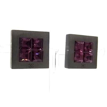 Chanel Cc Logo Clip-On Earrings Metal