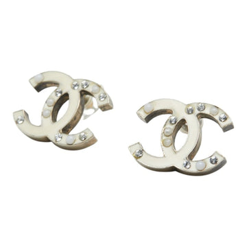 Chanel Cc Logo Earrings Metal