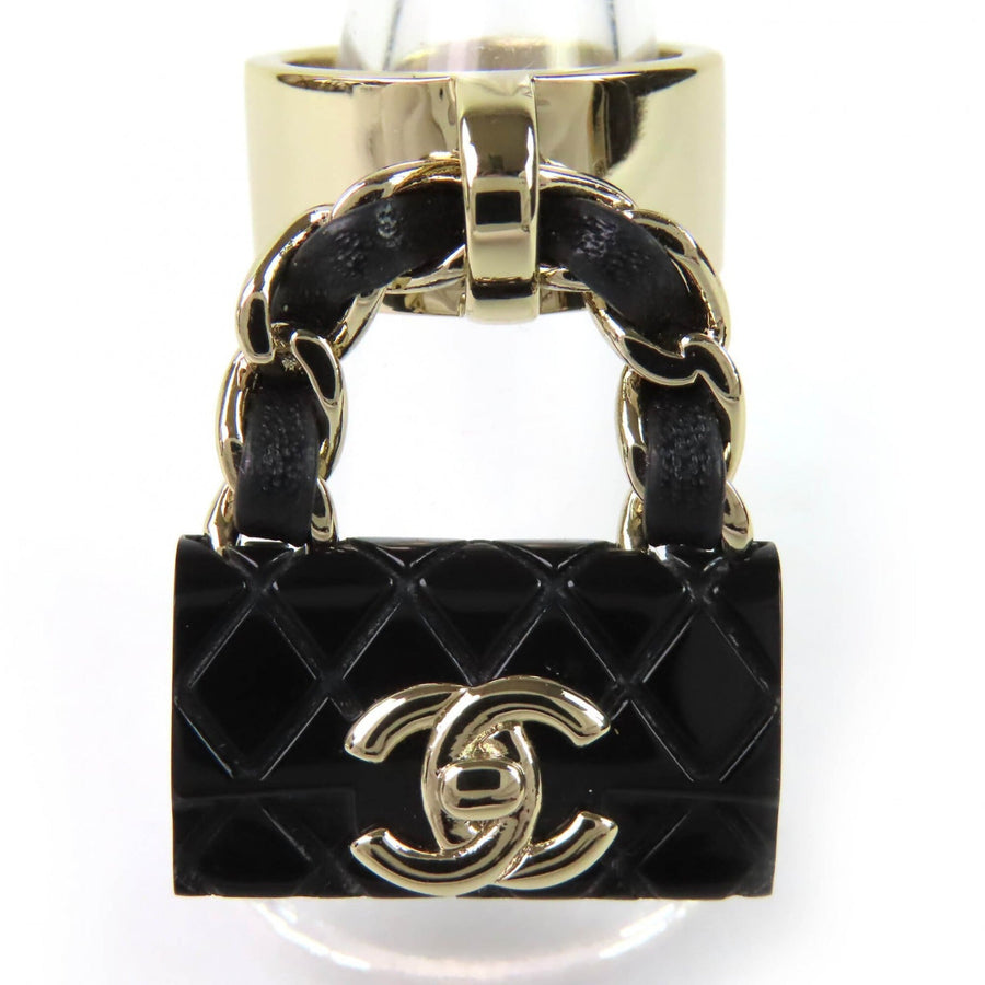 Chanel Cc Logo Ring Metal