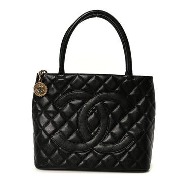 Chanel Caviar Quilted Medallion Tote