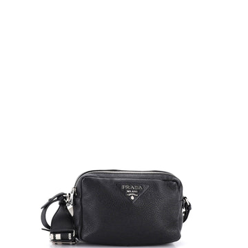Prada Flou Camera Crossbody Bag Vitello