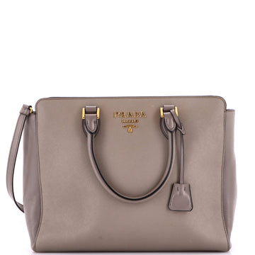 Prada Convertible Open Tote Saffiano