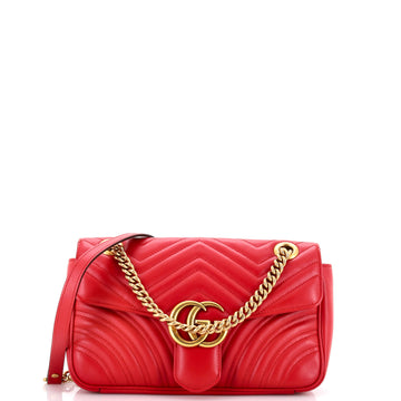 Gucci Gg Marmont Flap Bag Matelasse