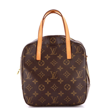 Louis Vuitton Spontini Handbag Canvas