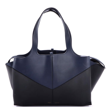 Celine Tri-Fold Shoulder Bag Smooth
