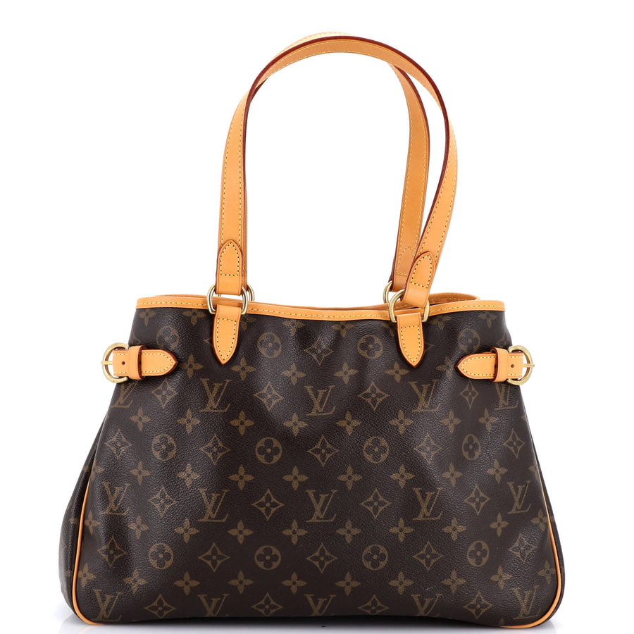 Louis Vuitton Batignolles Handbag Canvas