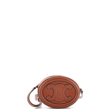 Celine Triomphe Oval Crossbody Bag