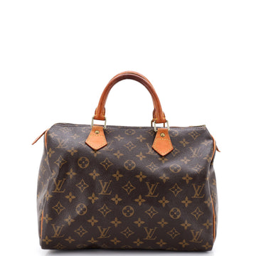 Louis Vuitton Speedy Handbag Canvas 30