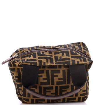 Fendi Vintage Cosmetic Tote Zucca Canvas