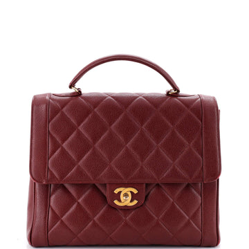Chanel Vintage Two-Tone Kelly Top Handle