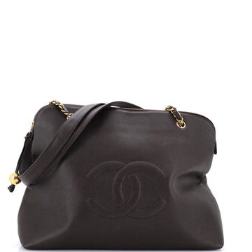 Chanel Vintage Timeless Zip Tote Caviar