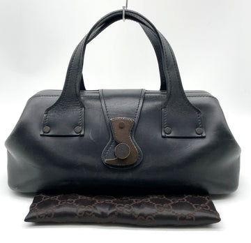 Gucci Black Leather Doctor's Bag