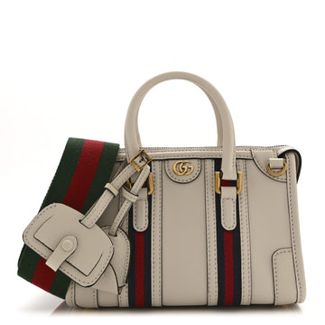 Gucci Koi Calfskin Web Mini Bauletto