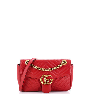 Gucci Gg Marmont Flap Bag Matelasse