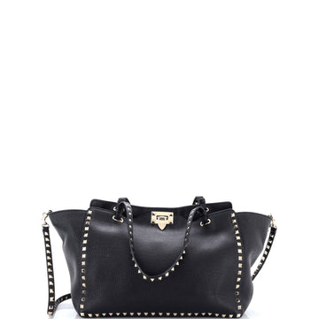 Valentino Garavani Rockstud Tote Pebbled