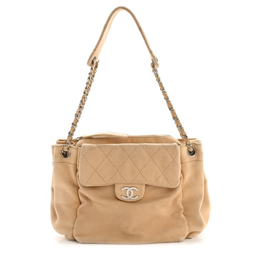 Chanel Lambskin Stitched Accordion Flap