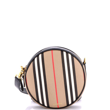 Burberry Louise Round Bag Icon Stripe