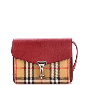 Burberry Macken Crossbody Bag Leather