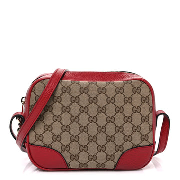 Gucci Mini Bree Messenger Bag Red